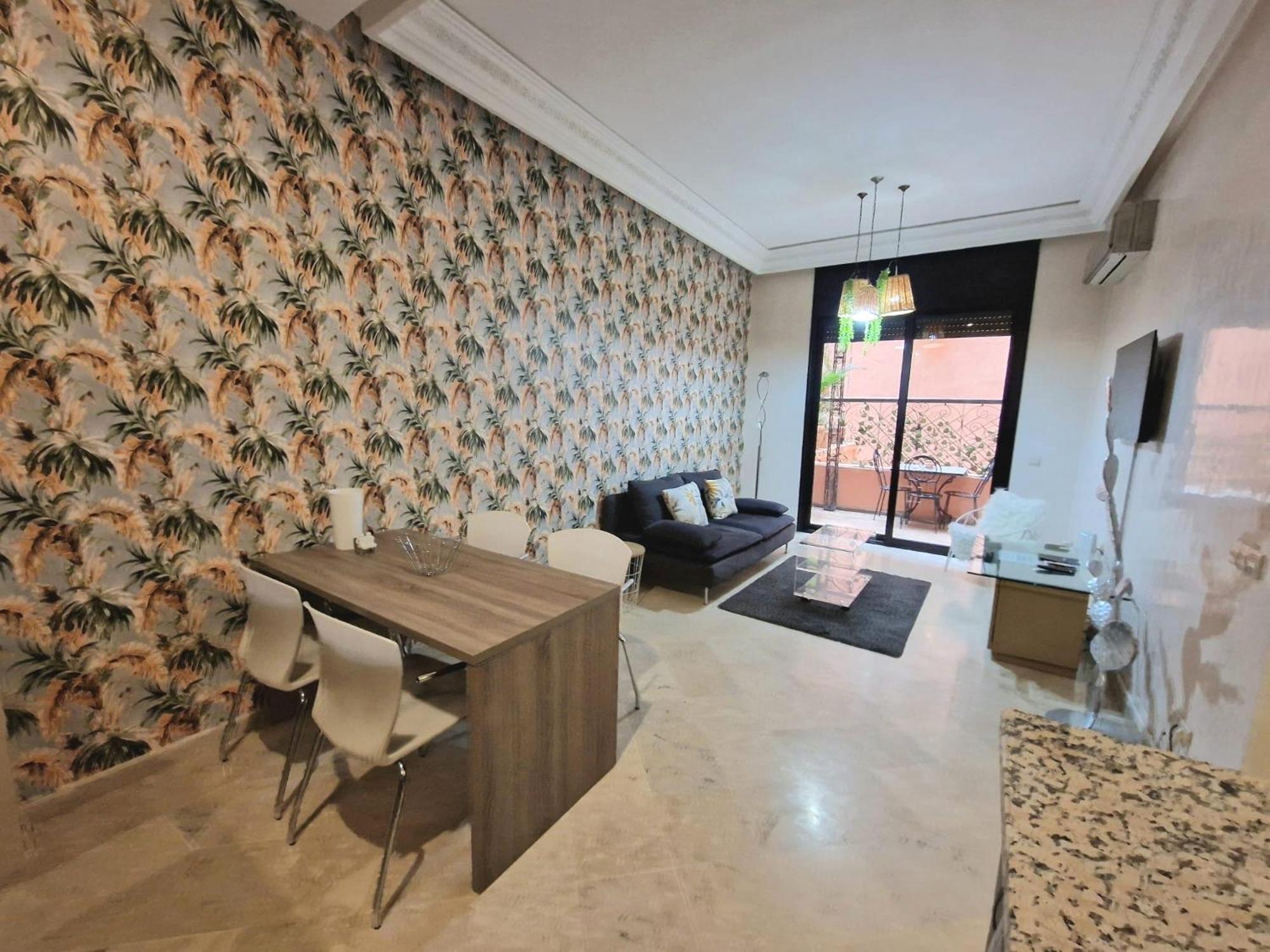 Superbe Appartement Piscine Gueliz Marrakesh Ngoại thất bức ảnh