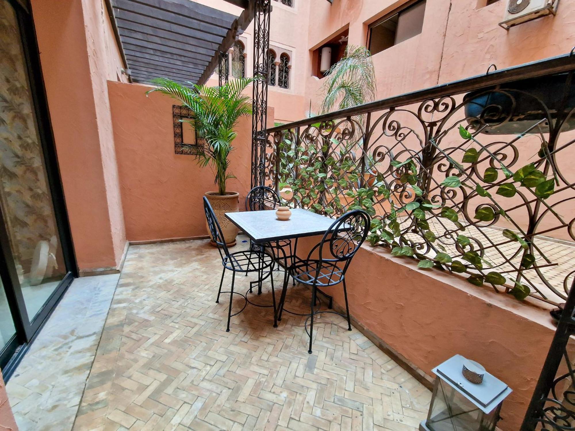 Superbe Appartement Piscine Gueliz Marrakesh Ngoại thất bức ảnh