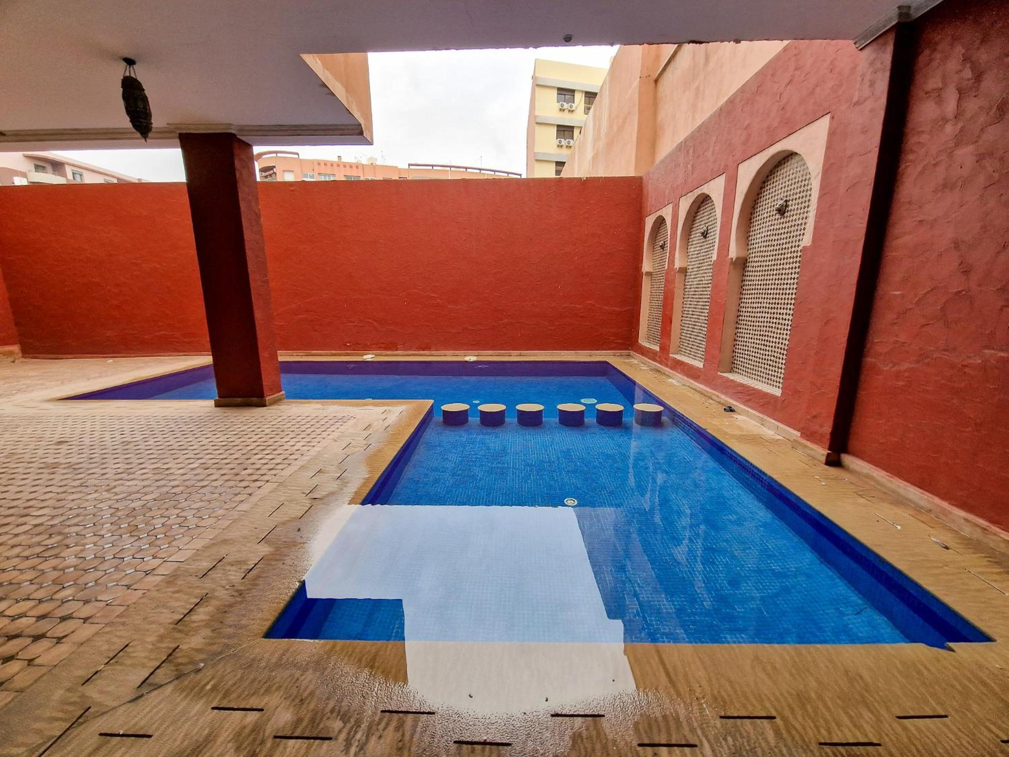 Superbe Appartement Piscine Gueliz Marrakesh Ngoại thất bức ảnh