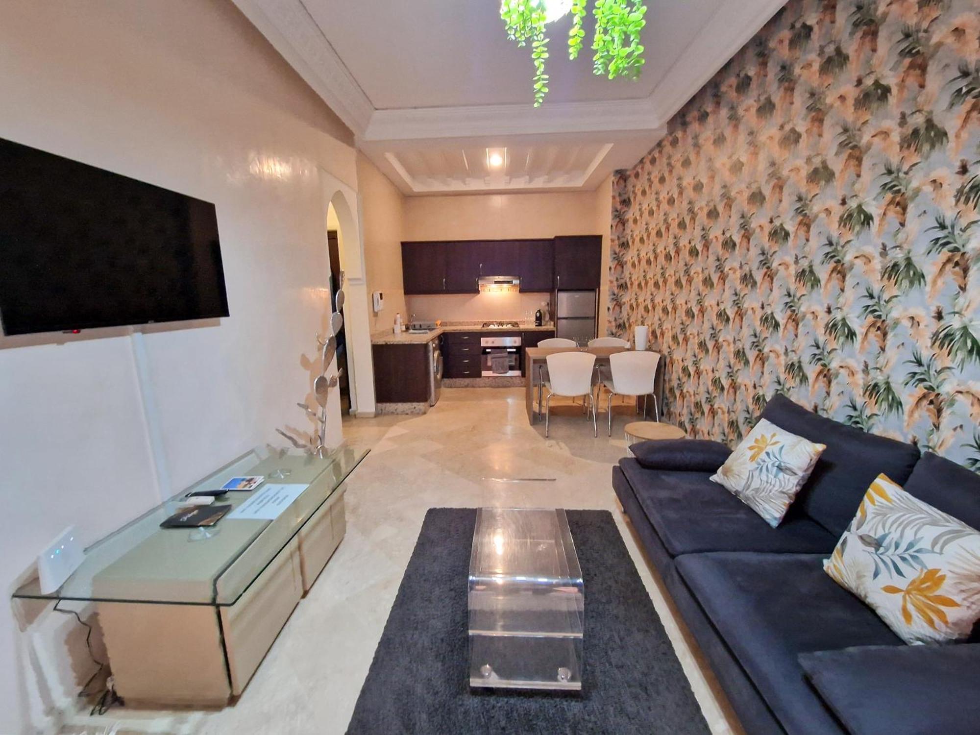Superbe Appartement Piscine Gueliz Marrakesh Ngoại thất bức ảnh